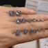 MJ-51 D Color Moissanite Lab Diamond Stud Earring For Women 925 Sterling Silver Wedding Engagement Ear Studs Jewelry